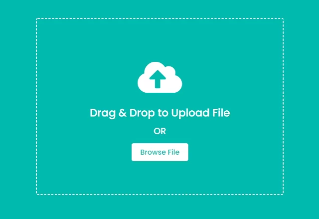 Drag and Drop/Browse Image File